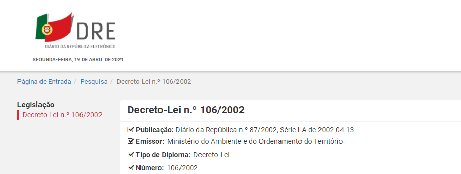 Estatuto de pessoal dos bombeiros profissionais