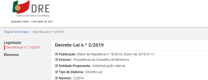Sistema Nacional de Monitorização e Comunicação de Risco