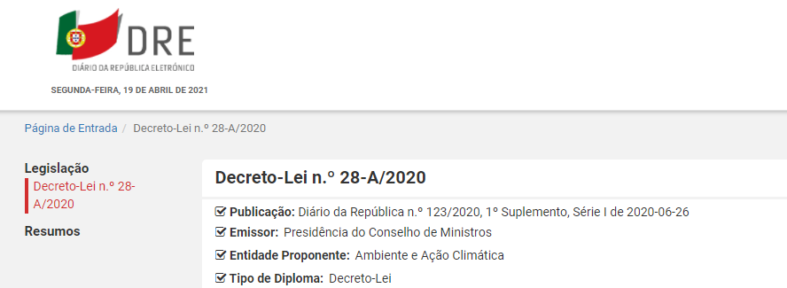 Reconversão da paisagem