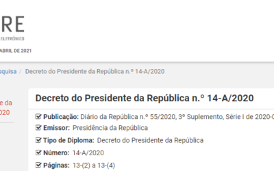 Declara o estado de emergência